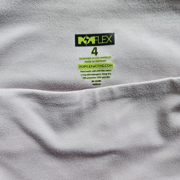 Popflex Rosette Legging and Bra - Picture 3 of 6